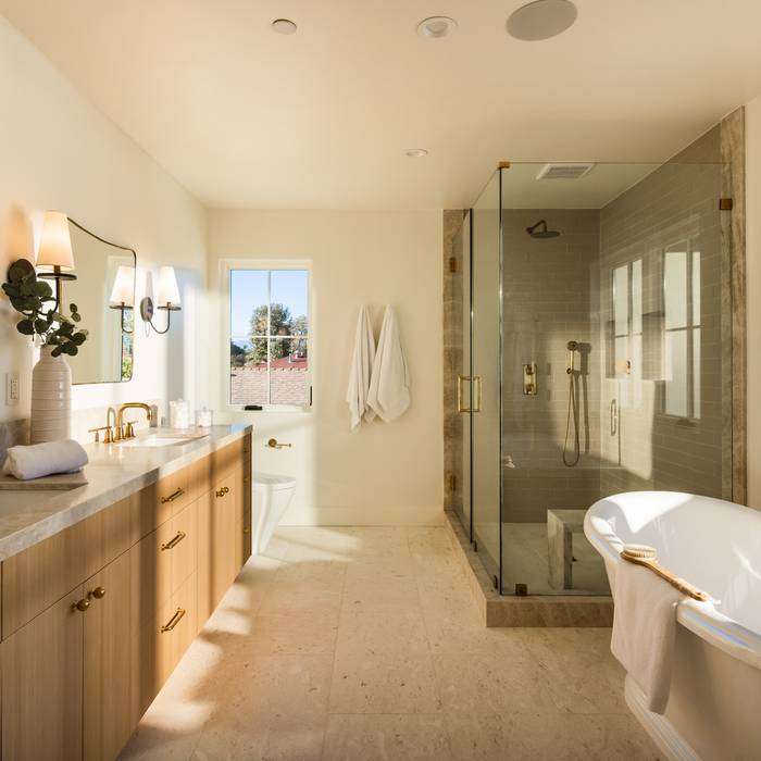 Primary bathroom detail from a StyleLab project